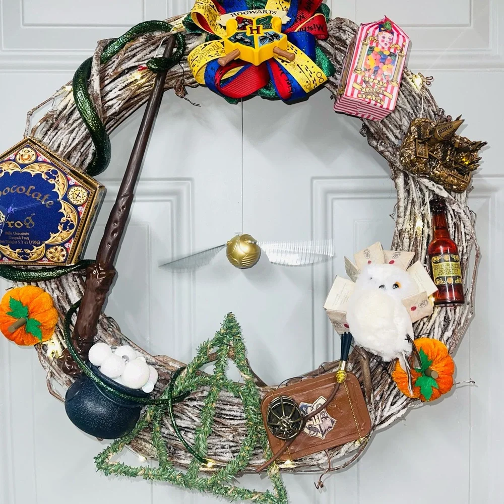 Harry Potter Wreath
